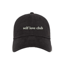 Cargar imagen en el visor de la galería, Cap Self love club negro
